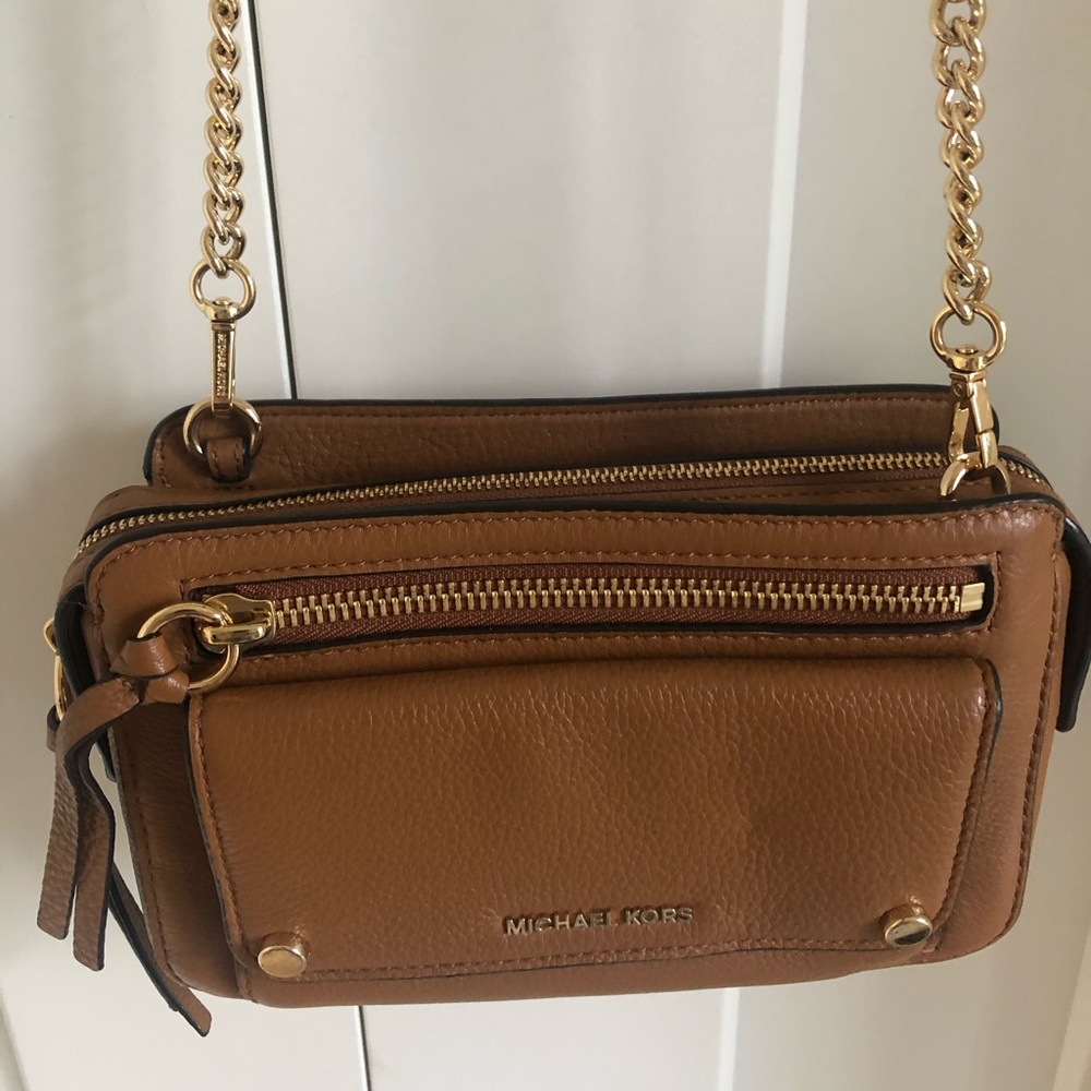 Michael Kors multi-pocket cross body bag